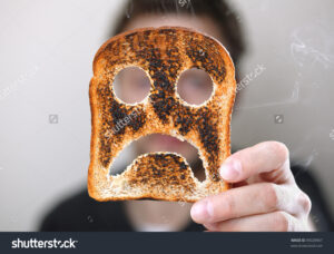 angry toast